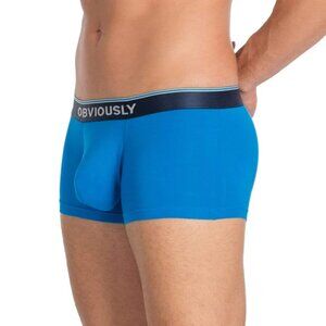 NWT Obviously PrimeMan Men's Trunk Underwear – Maui Blue, XL, 1" Leg